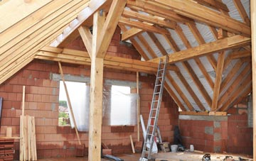 Nant Y Caws attic trusses
